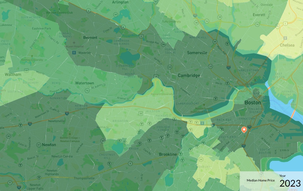 price heat map